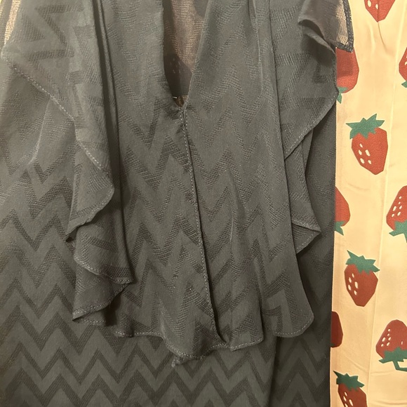 Milly Zigzag Ruffle Cami - Picture 2 of 7